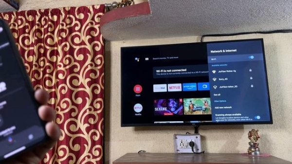 Nothing Phone 1 Screen Mirroring to Android Smart TV Without Internet - 3 Methods