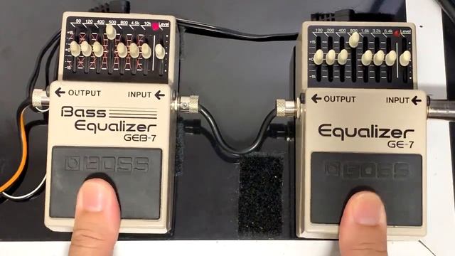 BOSS GEB-7 X GE-7 EQUALIZER!!! COMO USAR UM PEDAL EQUALIZADOR? AULA GRÁTIS!!! ;) 1/2 смотреть онлайн