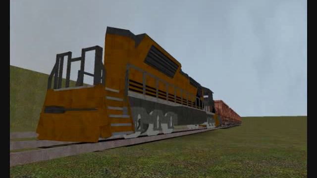 Garry's Mod Trains - EMD SD70 MAC смотреть онлайн