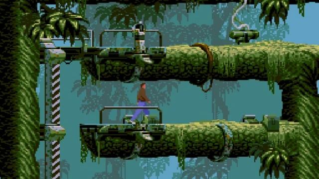 Flashback: The Quest for Identity (SEGA) - Gameplay смотреть онлайн