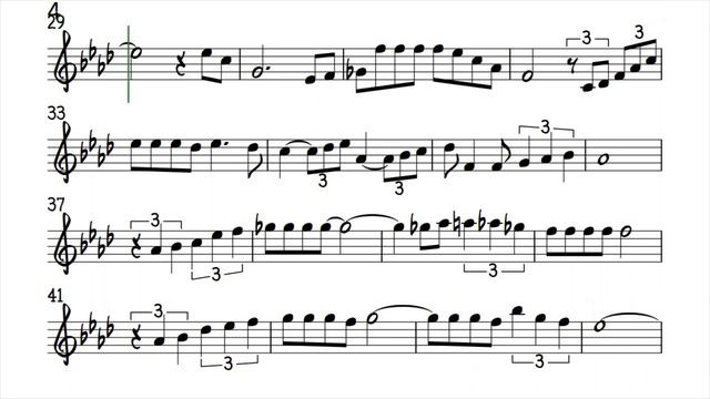 Misty in Eb ALTO FLUTE Sheet Music Backing Track Play Along Partitura смотреть онлайн