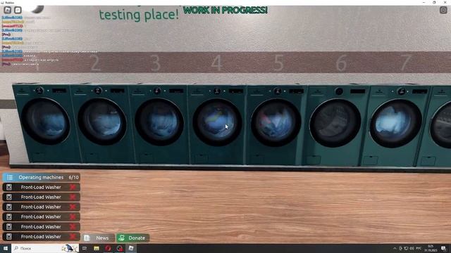Playing Washware Testing. New programm. смотреть онлайн