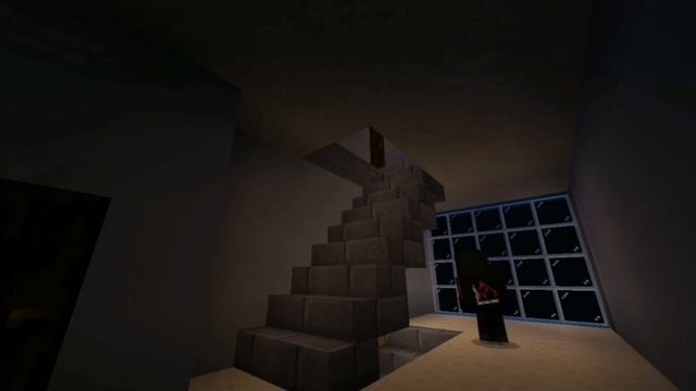 Майнкрафт страшилка на ночь |Ночь.. лестница.. шаги.. | смотреть онлайн