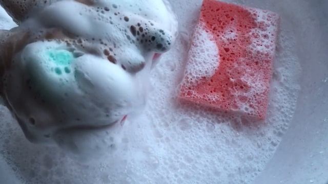 ASMR  Sponges, The Sound Of Water, Soap Mousse, Foam?ASMR губки,звук воды,мыльный мусс,пена