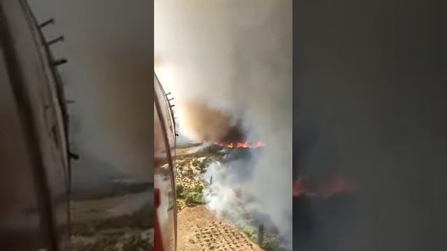 "Русский зверь" тушит пожары в Греции смотреть онлайн