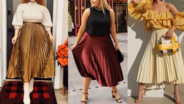 ОЧАРОВАТЕЛЬНЫЕ ПЛИССИРОВАННЫЕ ЮБКИ ДЛЯ ЖЕНЩИН НА ВСЕ СЕЗОНЫ смотреть онлайн