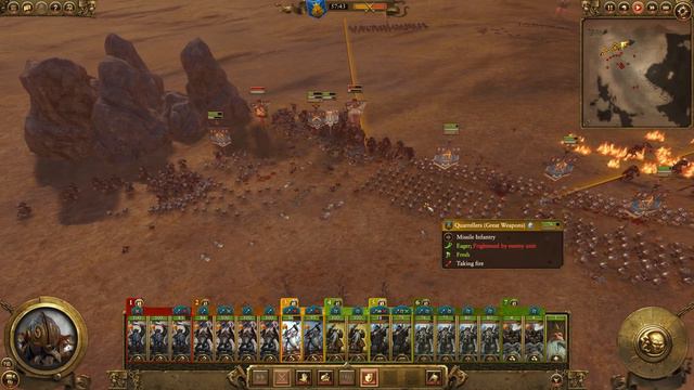THE BATTLE FOR BLACK CRAG! Total War: Warhammer 2 - Dwarf Mortal Empires Campaign - Grombrindal #11 смотреть онлайн
