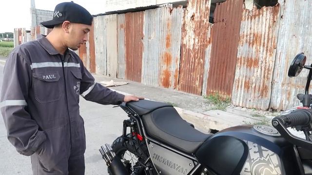 ZOMBIE APOCALYPSE "ROYAL ENFIELD HIMALAYAN" смотреть онлайн