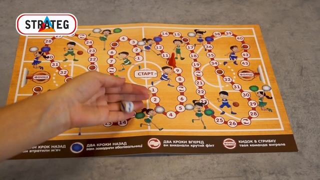 Настольная игра Играй со мной в баскетбол от ТМ Strateg 30206 смотреть онлайн