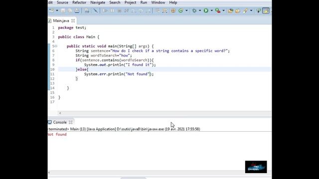 How do I check if a string contains a specific word in java? #java #code #source смотреть онлайн