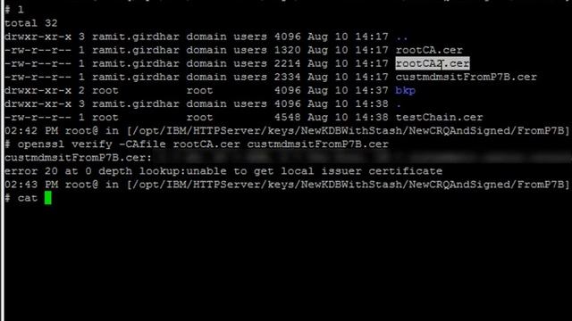 Solved !!! How to verify a ssl certificate chain - unable to get local issuer certificate смотреть онлайн