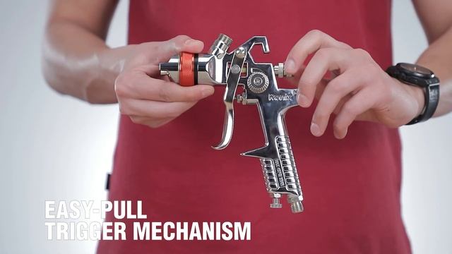 Pistolet à Peinture Pneumatique HVLP, Godet en Acier, 1.3mm - Ronix RH-6313 смотреть онлайн