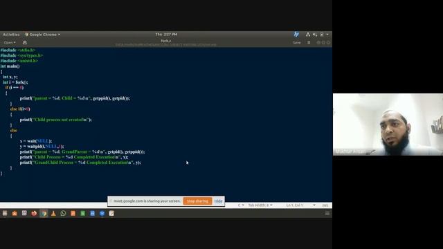 PRACTICAL 5 EXP NO 4 CREATING CHILD PROCESS USING FORK() COMMAND - 04 02 2021 смотреть онлайн