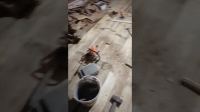 произведён демонтаж и монтаж половой доски с заменой лаг. смотреть онлайн