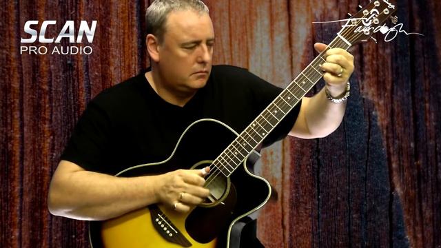 Fairclough Starling Sunburst Guitar смотреть онлайн