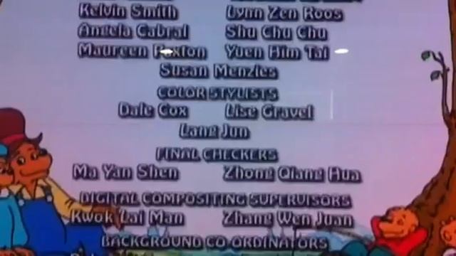 The Berenstain Bears credits смотреть онлайн