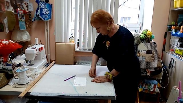 мастер-класс Платок для храма Крой смотреть онлайн