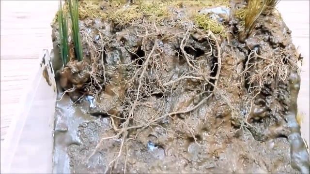 DIY Hippopotamus in muddy pond realistic diorama | African Safari wild life resin art | scale model смотреть онлайн