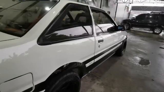 Toyota AE86 Ceramic Coating смотреть онлайн
