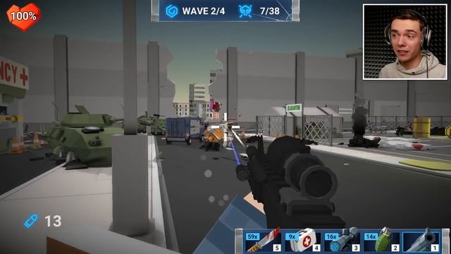 THE INSANE FINAL BOSS OF THE WALKING ZOMBIE (The Walking Zombie: Dead City Funny Gameplay) смотреть онлайн