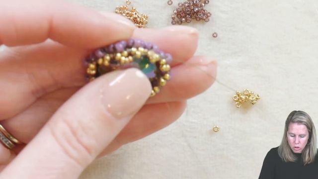 Brilliant Bezel Pendant - DIY Jewelry Making Tutorial By PotomacBeads