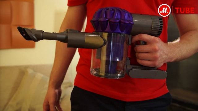 Видеообзор пылесоса Dyson V6 Animal Pro с экспертом «М.Видео» смотреть онлайн