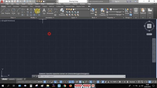 AutoCAD 2019 Convert to Classic and Undo Settings Video No 4 смотреть онлайн