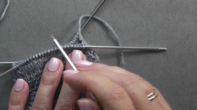 как просто связать красивый мысок у носка смотреть онлайн