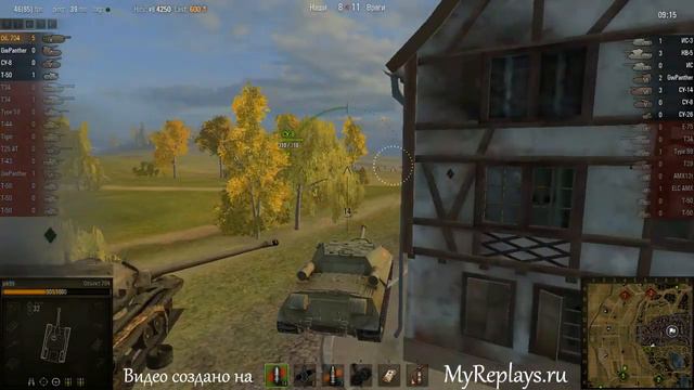 WOT: Л. Зигфрида - Объект 704 - 12 фрагов - Доз ... смотреть онлайн