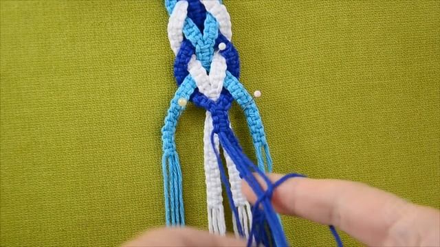 How to Make a Macrame trouser belt or strap for bag, guitar etc. смотреть онлайн