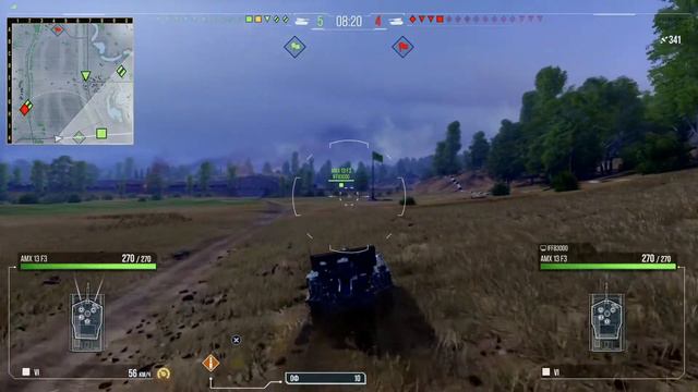 World of Tanks Cold Steel AMX 13 F3 AM смотреть онлайн