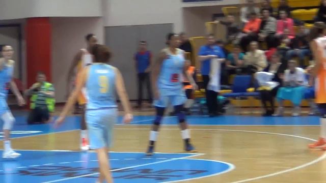 BC UMMC Vs USK Prague. 2014-2015 EuroLeague Women