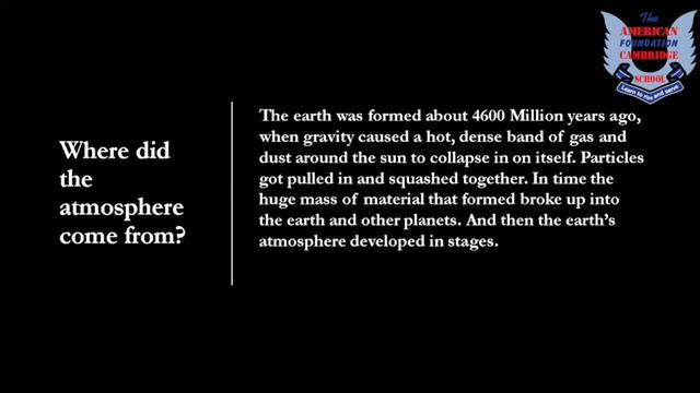 Sr I Chemistry The Atmosphere, Past & Present смотреть онлайн