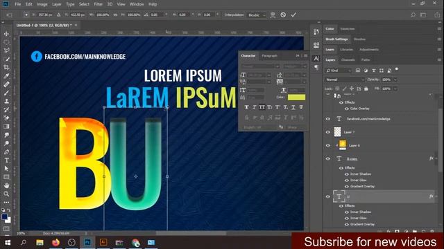 Car banner Design in Adobe Photoshop part 1 | Free Psd file смотреть онлайн