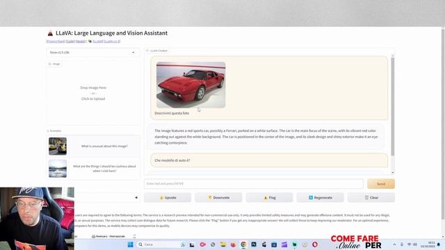 ChatGPT-4 Vision GRATIS su LLaVa - PROVA PRATICA ? ? смотреть онлайн