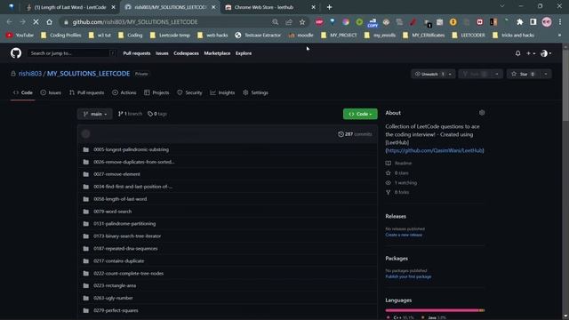 Auto push Leetcode & GFG solution to Github | @codingsamurais смотреть онлайн