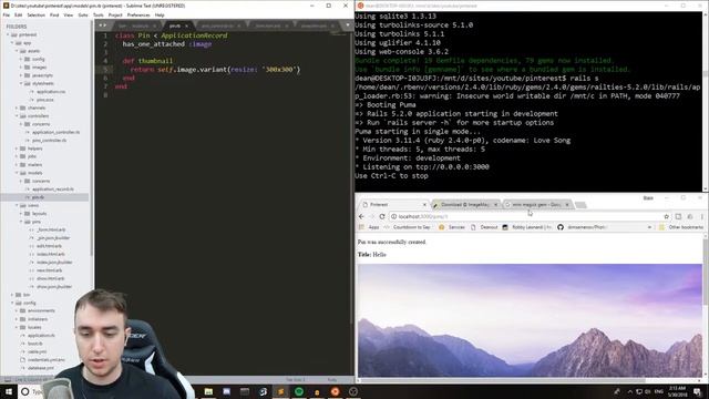 Resizing Active Storage Image Uploads With MiniMagick | Ruby On Rails 5.2 Tutorial смотреть онлайн