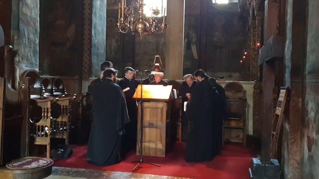 Kanon Evharistije - Hor Angelopulos u Dečanima смотреть онлайн