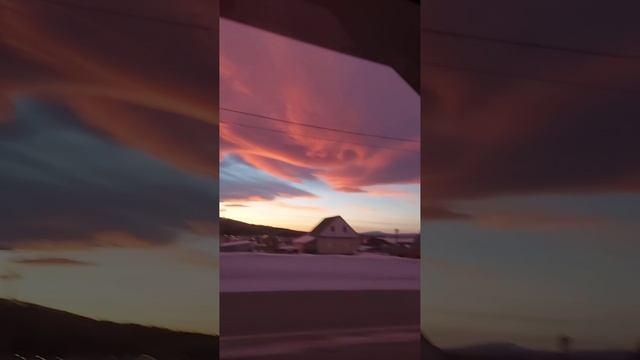 в небе явления