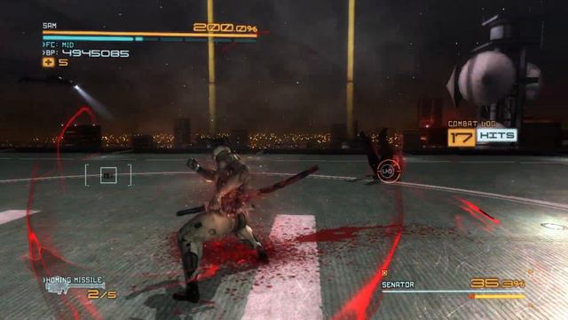 Jetstream Sam vs. Senator Armstrong (S Rank, No Damage, No Taunt, Revengeance) смотреть онлайн