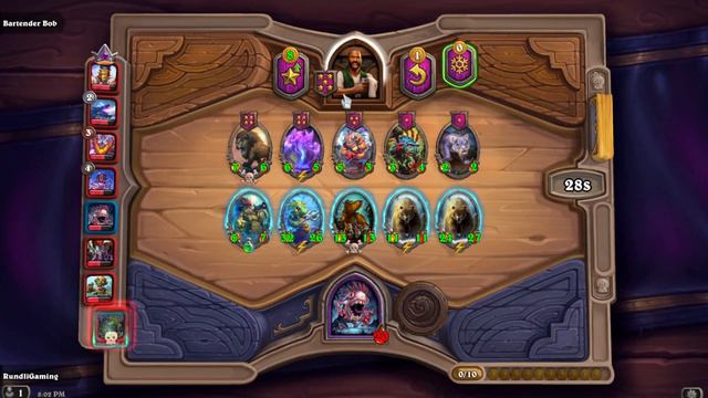 Hearthstone Battlegrounds - Mutanus the Devourer (All the things) - 16 смотреть онлайн