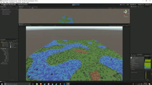 Unity Procedural Hex Map Generation Test смотреть онлайн