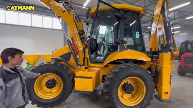 Экскаватор-Погрузчик CAT-604, CAT-800 смотреть онлайн