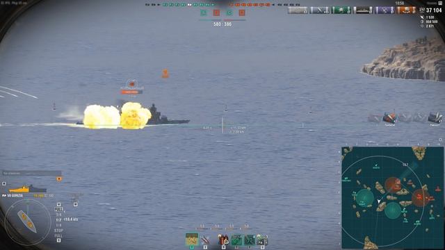 Обзор крейсера Gorizia // Награда за 