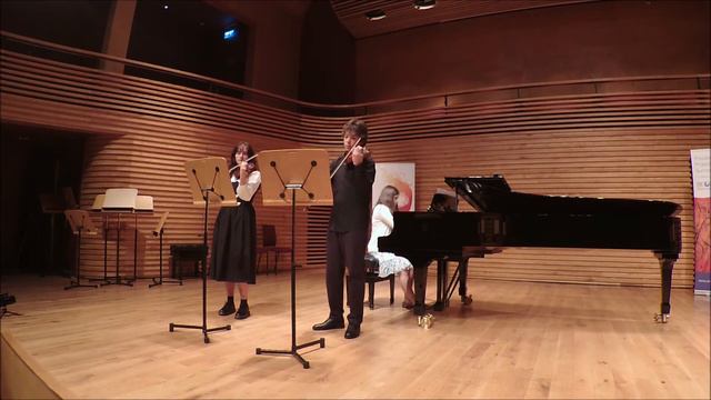 Shostakovich : Prelude for 2 violins & piano@EncoreMusicProjects2021 смотреть онлайн