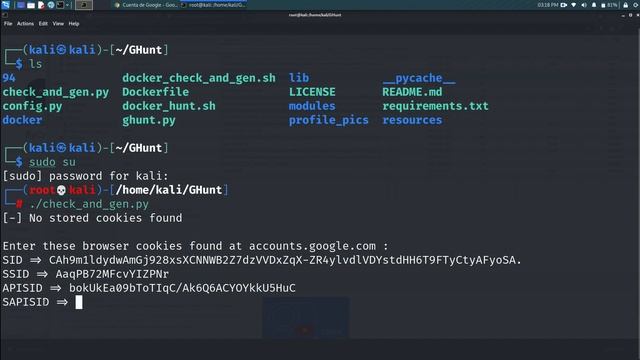 Sacar información de cuentas Google смотреть онлайн
