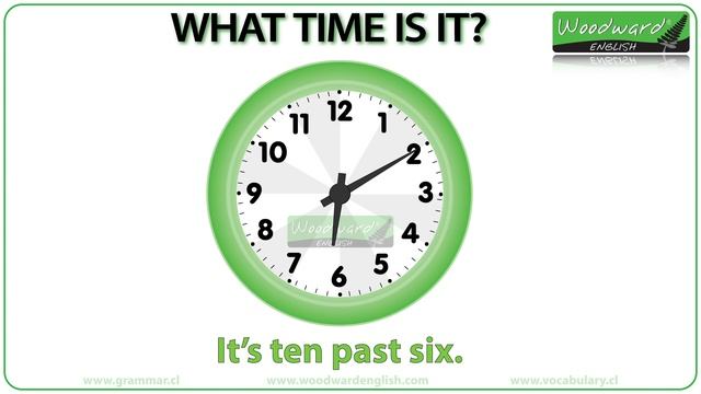 What time is it? Telling the Time in English Exercise смотреть онлайн