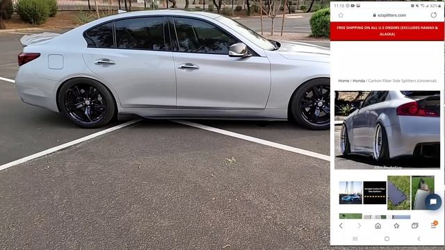 INFINITI Q50 3.0T Mod List! смотреть онлайн