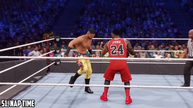 TOP 100 Best New Moves (Finishers)! - WWE 2K22 смотреть онлайн