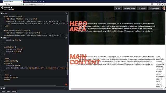 Center content without a container - the perfect fallback for Grid based layouts смотреть онлайн
